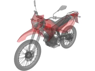 Yamaha XTZ 125 3D Model