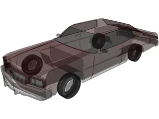 Chevrolet Caprice (1975) 3D Model