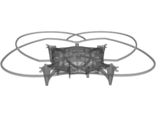 Quadrocopter Body 3D Model