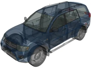 Mitsubishi Montero Sport (2013) 3D Model