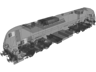 ER20 Locomotive 3D Model