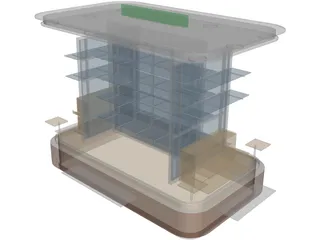 Kiosk 3D Model