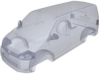 Volkswagen Transporter T5 3D Model