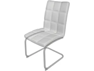 Soft Business Chair 3D Model