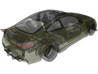 BMW M4 LB Performance 3D Model