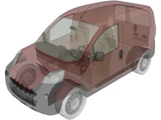 Fiat Fiorino 3D Model