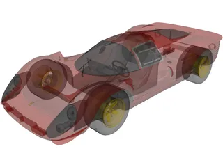 Ferrari F330 P4 (1967) 3D Model