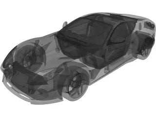 Ferrari 812 Superfast 3D Model