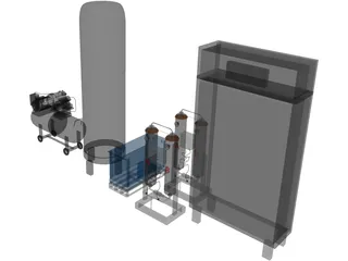 Ozone Generator 3D Model