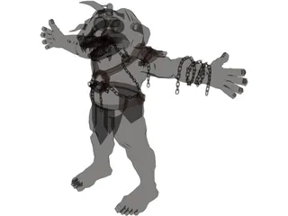 Monster 3D Model