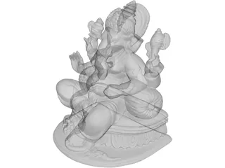 Ganpati 3D Model