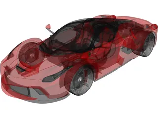 Ferrari LaFerrari 3D Model