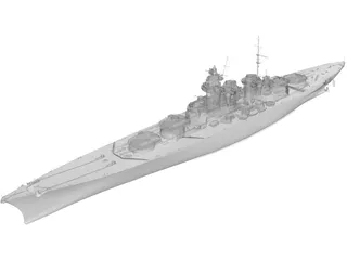 SMS Grosser Kurfurst 3D Model