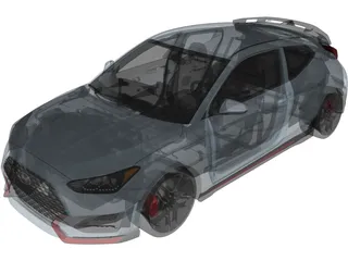 Hyundai Veloster (2019) 3D Model