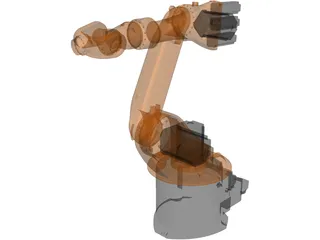 Kuka KR 16 Robot 3D Model