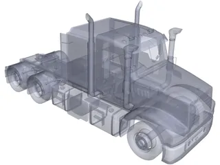 Mack Superliner 3D Model