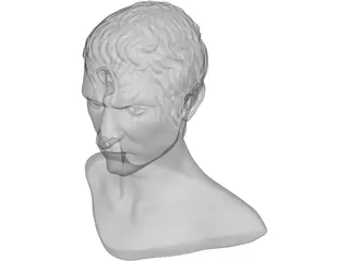 Statue of Caesar 3D Model