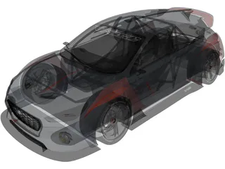 Hyundai RN30 Concept 3D Model