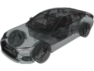 Audi A7 Sportback (2018) 3D Model