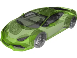 Lamborghini Huracan 3D Model