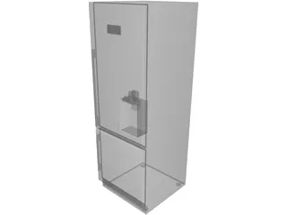 Refrigerator 3D Model