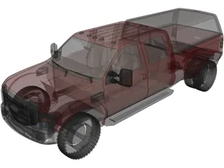 Ford F450 Super Duty 3D Model