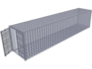 Container 40ft 3D Model