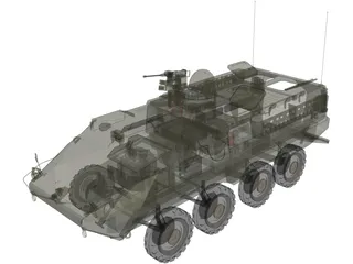 Stryker APC 3D Model