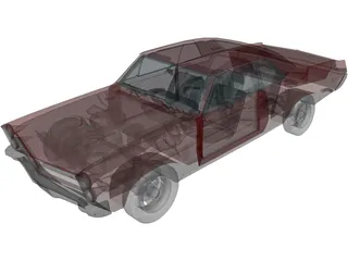 Pontiac Lemans (1965) 3D Model