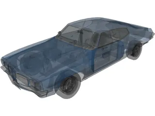 Pontiac Lemans (1971) 3D Model