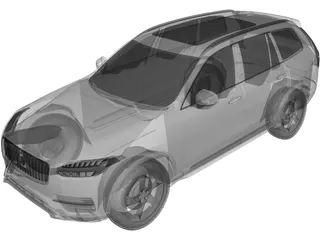 Volvo XC90 (2015) 3D Model