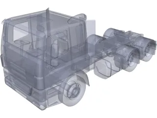 DAF CF85 3D Model