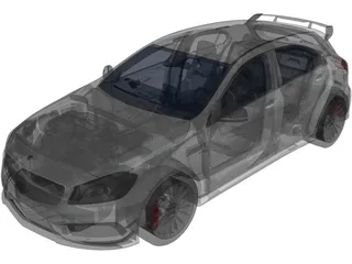 Mercedes-Benz A45 AMG 3D Model