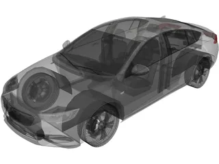 Opel Insignia (2018) 3D Model