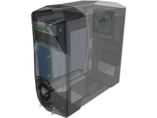 Nvidia Concept Case 3D Model