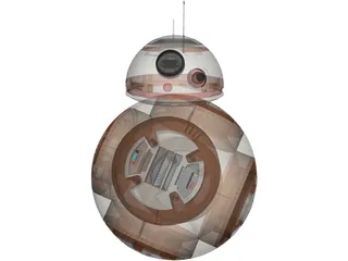 BB8 Droid 3D Model