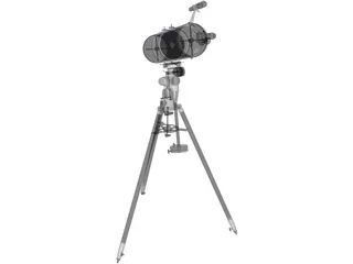 Electronic Telescope 3D Model