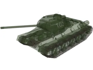 T-34 Tank 3D Model