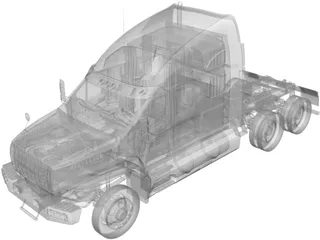 Ural Next Truck 3D Model