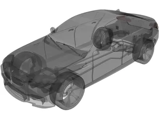 BMW M5 F10 3D Model