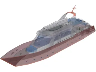 Boat 3D Model