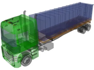 Truck 3D Model