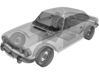 Alfa Romeo 2000 GT (1974) 3D Model