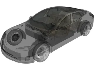 Tesla Model S 3D Model