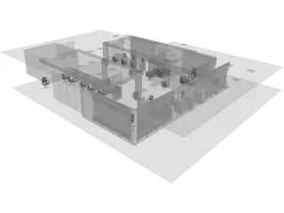 Bank 3D Model