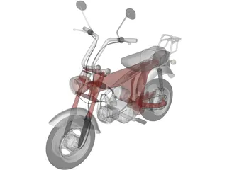 Honda CT70 (1969) 3D Model