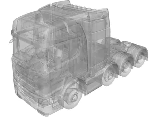 Scania S6000 3D Model