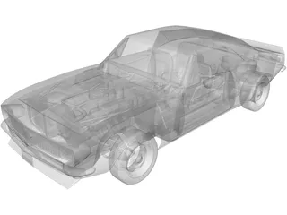 Chevrolet Camaro Z28 (1967) 3D Model