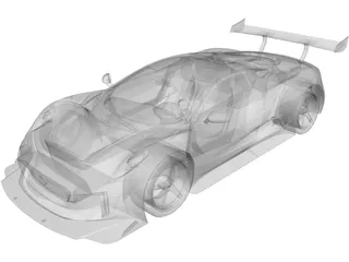 Jaguar C-X75 R3 Spec (2017) 3D Model