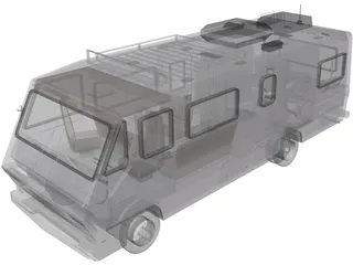 Fleetwood RV Motorhome 3D Model
